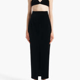 Khaite - Talita Top in Black Velvet