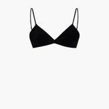 Khaite - Talita Top in Black Velvet
