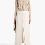 Khaite - Tansy Cardigan in Sand