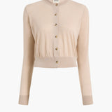Khaite - Tansy Cardigan in Sand