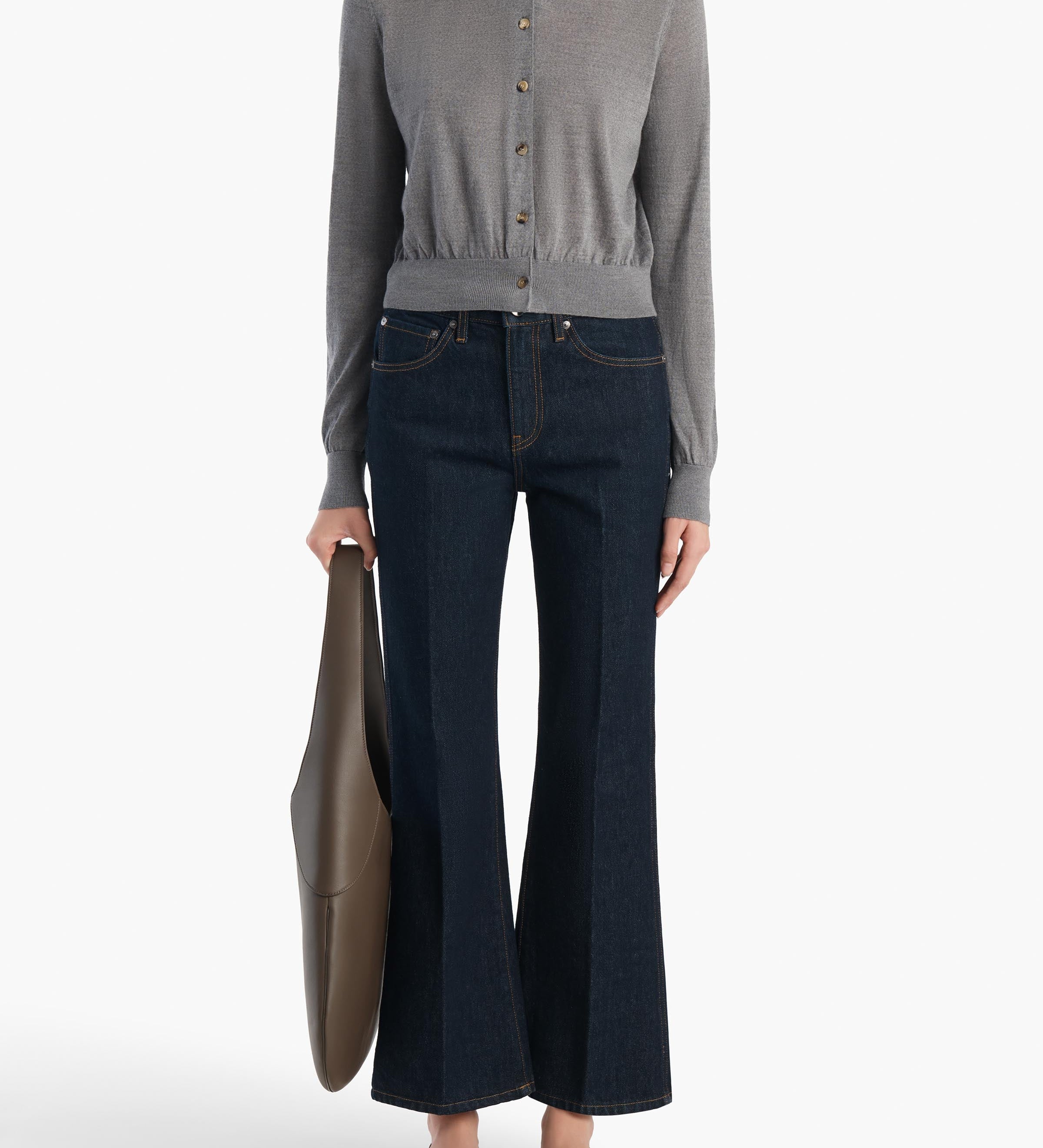 Khaite - Tansy Cardigan in Sterling