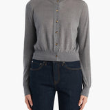Khaite - Tansy Cardigan in Sterling