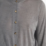 Khaite - Tansy Cardigan in Sterling