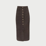 Loeffler Randall - Tansy Suede Skirt