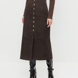 Loeffler Randall - Tansy Suede Skirt