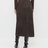 Loeffler Randall - Tansy Suede Skirt