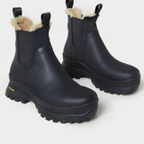 Loeffler Randall - Tara Black Shearling-Lined Boot