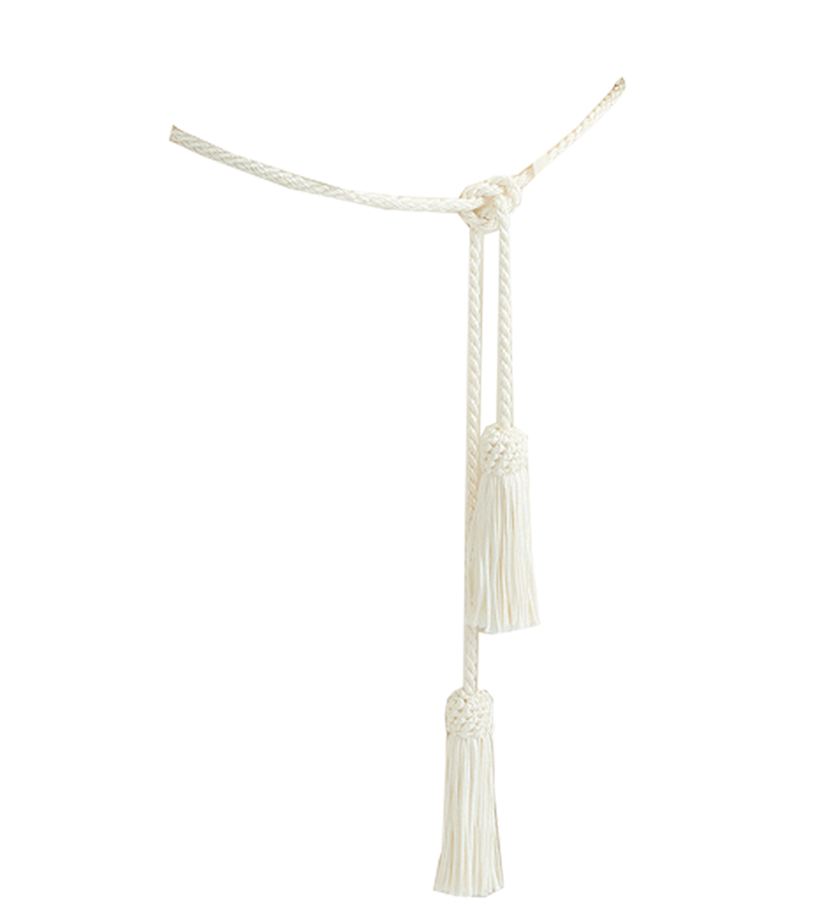 Posse - TASSEL BELT - CREAM