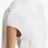 Khaite - Tatia Dress in Chalk