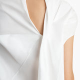 Khaite - Tatia Dress in Chalk
