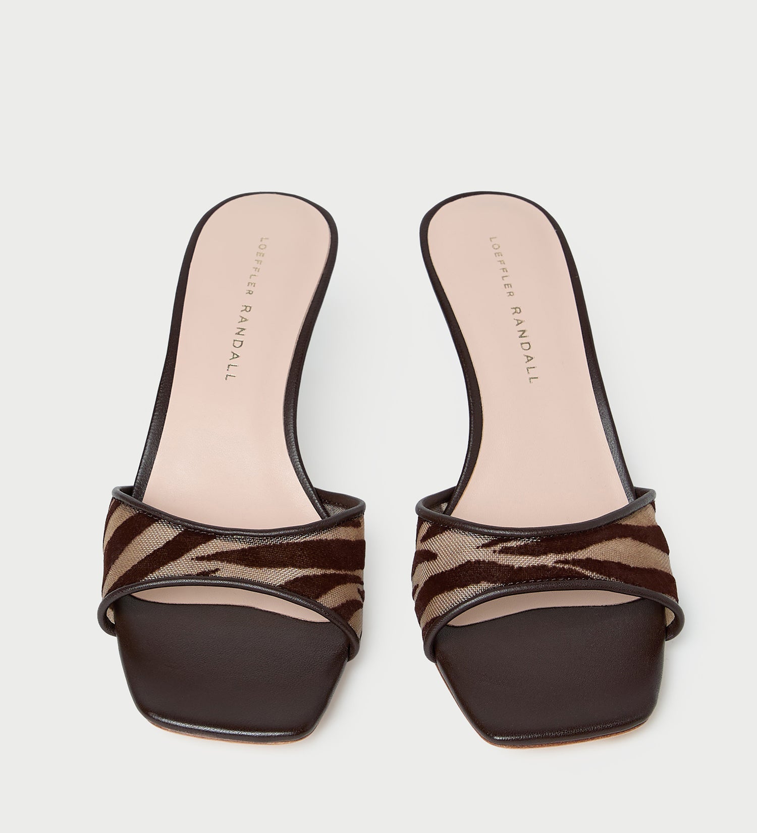 Loeffler Randall - Tavia Zebra Mesh Mule