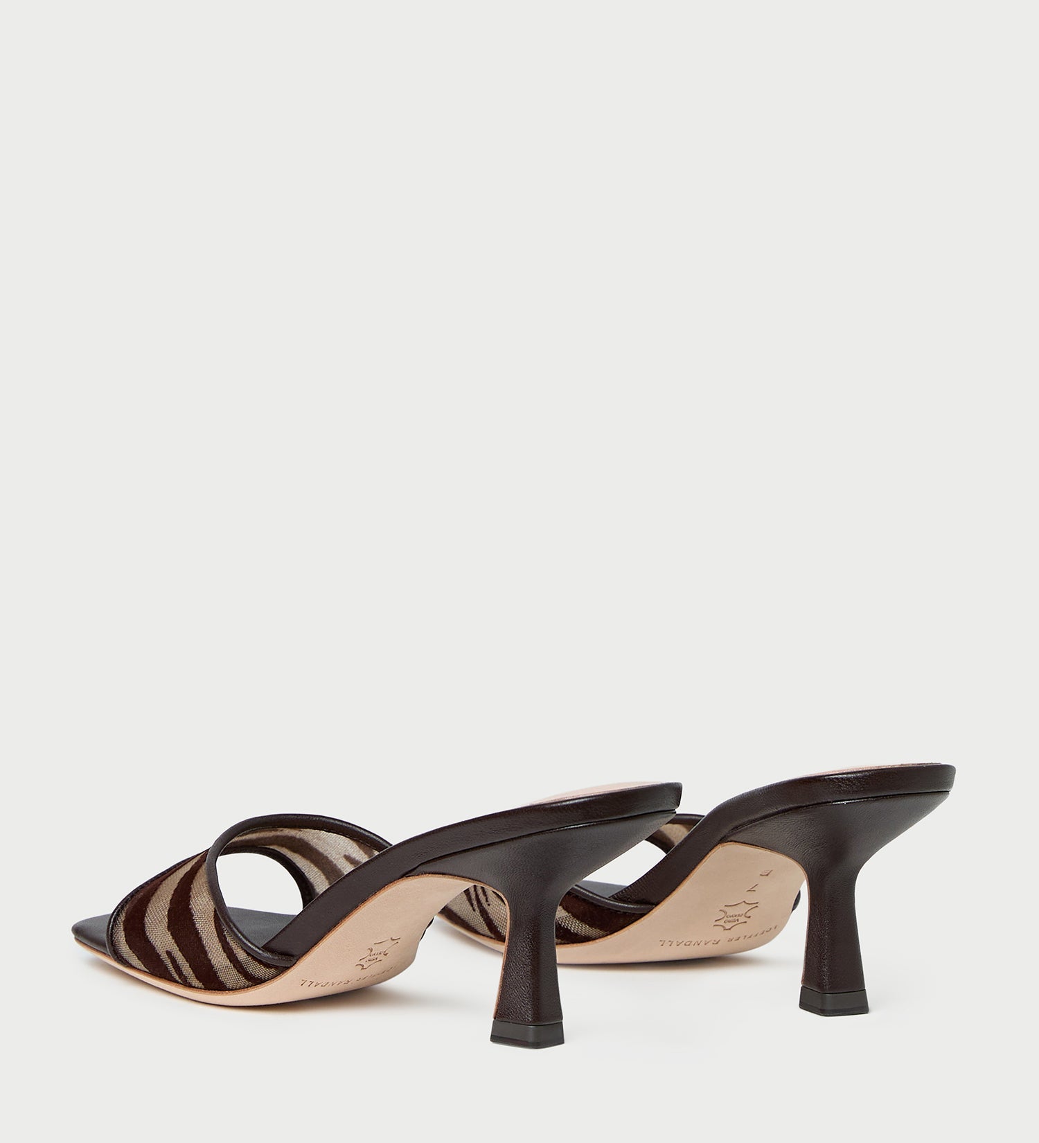 Loeffler Randall - Tavia Zebra Mesh Mule