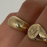 Kinn - Bold Classic Hollow Signet Ring