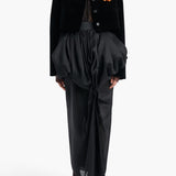 Khaite - Tessa Skirt in Black Silk