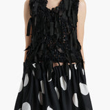 Khaite - Tevis Top in Black Leather