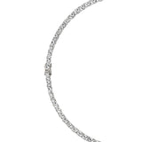Dorsey - PETITE THEODORA RIVIÈRE NECKLACE IN LAB WHITE SAPPHIRE