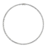 Dorsey - PETITE THEODORA RIVIÈRE NECKLACE IN LAB WHITE SAPPHIRE