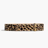 Khaite - Theo Waist Belt in Hyena Print Haircalf