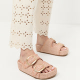 Loeffler Randall - Theo Blush Two-Band Sandal