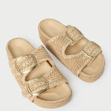 Loeffler Randall - Theo Natural Two-Band Sandal