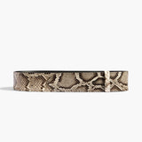 Khaite - Theo Waist Belt in Natural Python