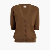 Khaite - Theodora Cardigan in Brown