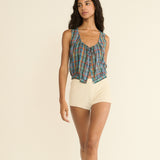 DOEN - THEO TOP - - ALDERBROOK PLAID