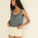 DOEN - THEO TOP - - ALDERBROOK PLAID