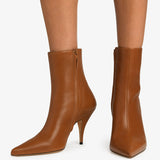 Jude - Theresa Ankle Boot Tan Grained Leather