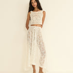 DOEN - THERESA TOP - - PEARL