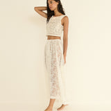 DOEN - THERESA TOP - - PEARL