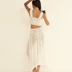 DOEN - THERESA TOP - - PEARL