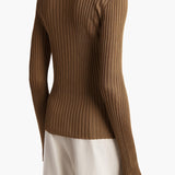 Khaite - Tia Top in Carob