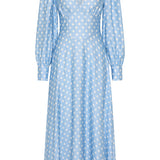 Posse - TILLIE DRESS - BLUE POLKA DOT