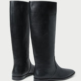 Loeffler Randall - Tilly Black Leather Tall Boot