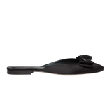 DÔEN - TILLY MULE -- BLACK SATIN
