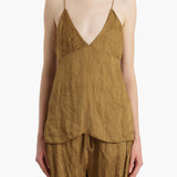 Khaite - Timy Top in Golden Ochre