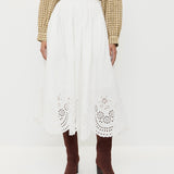 Loeffler Randall - Tinsley Broderie Skirt