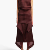 Khaite - Toma Dress in Almandine