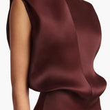Khaite - Toma Dress in Almandine