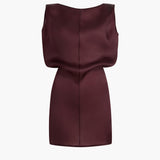 Khaite - Toma Dress in Almandine