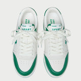 Loeffler Randall - Topspin Cream/Green Court Sneaker