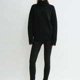 Toteme - Zip leggings black