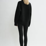 Toteme - Zip leggings black