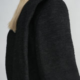 Toteme - Cropped bouclé jacket black