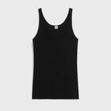 Toteme - Compact knit tank black