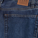 Toteme - Classic cut denim full length dark blue