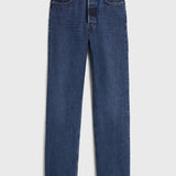 Toteme - Classic cut denim full length dark blue