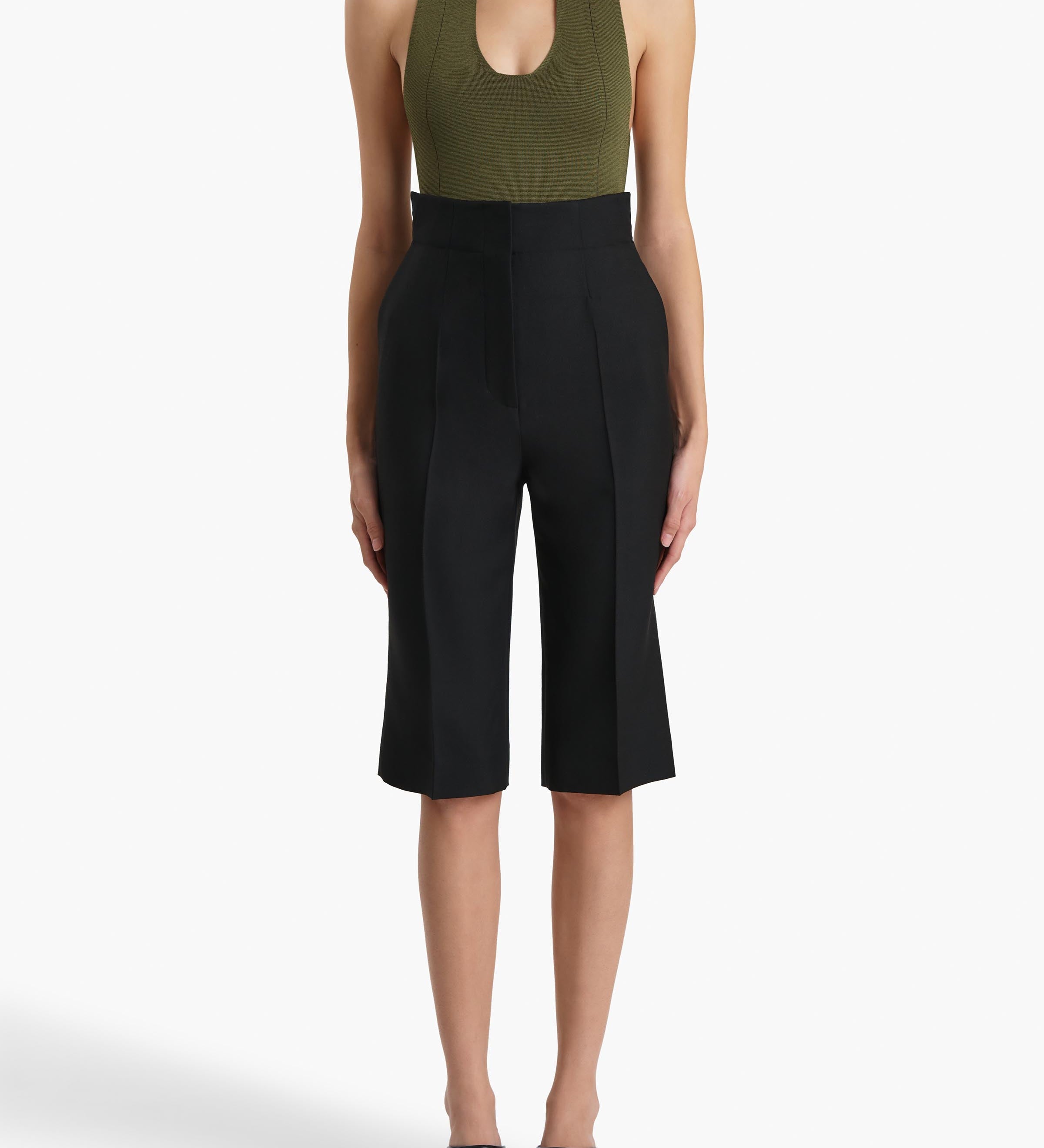 Khaite - Toto Bodysuit in Olive