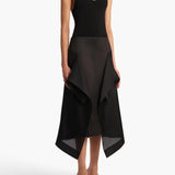 Khaite - Nina Skirt in Black